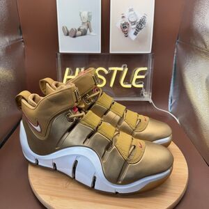 Nike Zoom Lebron 4 (2007) All-Star IV Metallic Gold/White-Varsity Red SZ 11